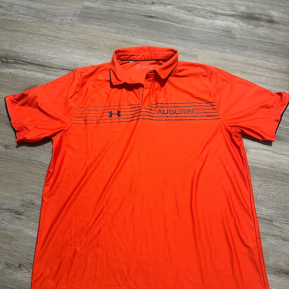 Under Armour Men's Bright Orange Polo
